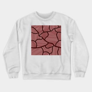 Aboriginal Art - Farm Lands Crewneck Sweatshirt